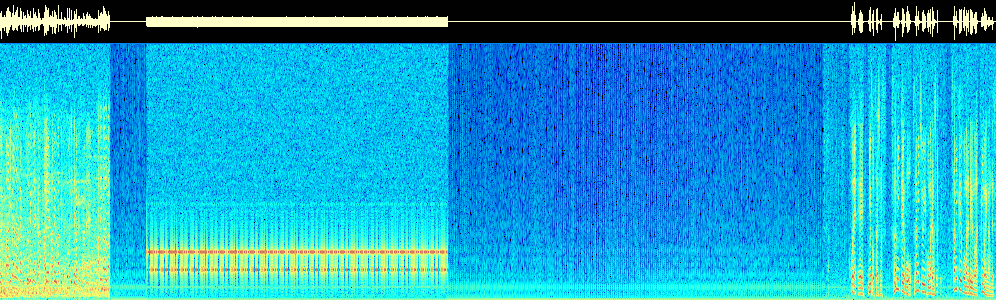 緊急警報放送の開始信号の声紋分析(スペクトログラム)からFSKデコードとデータの解釈を行う